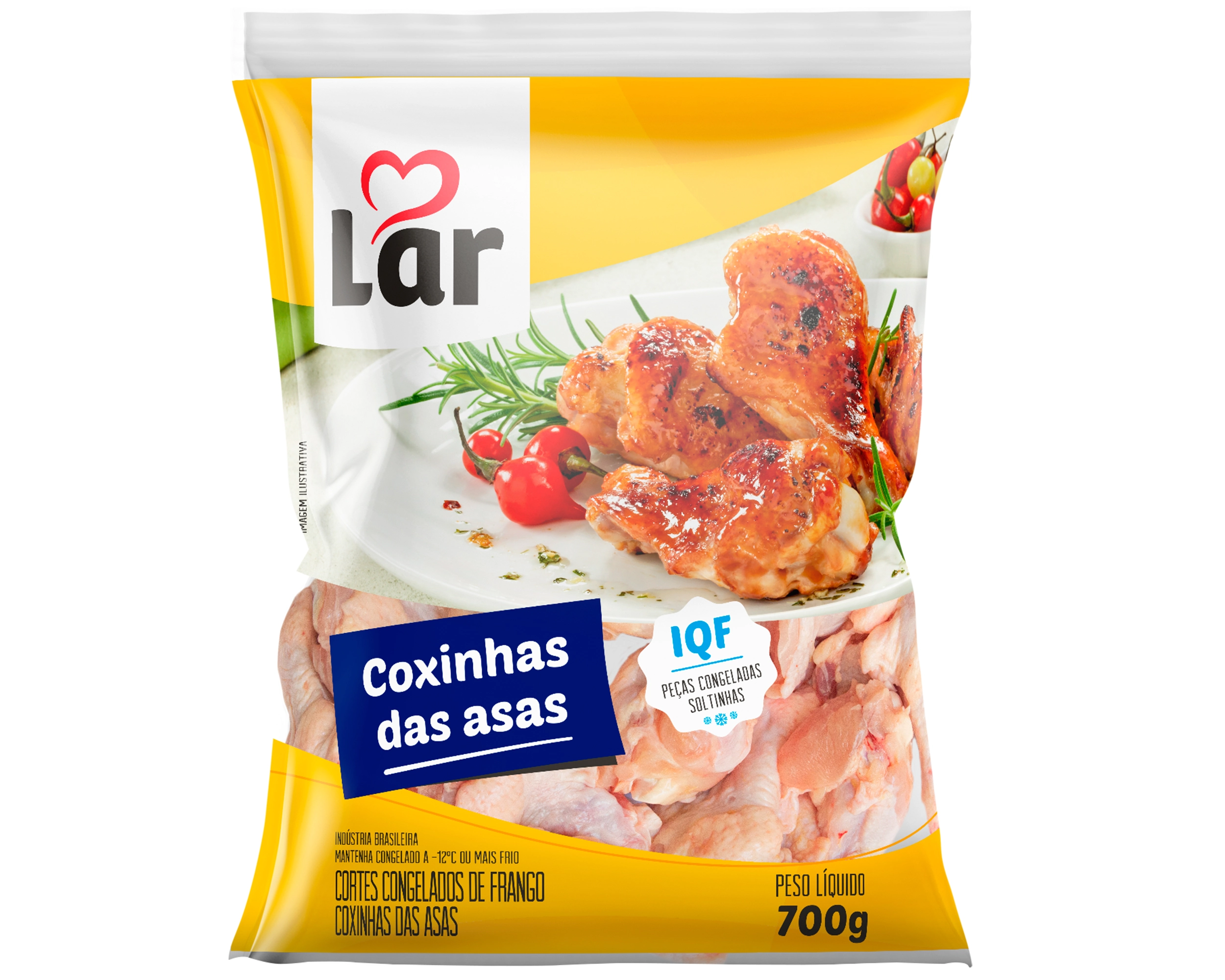 Coxinha Da Asa Lar 700gr