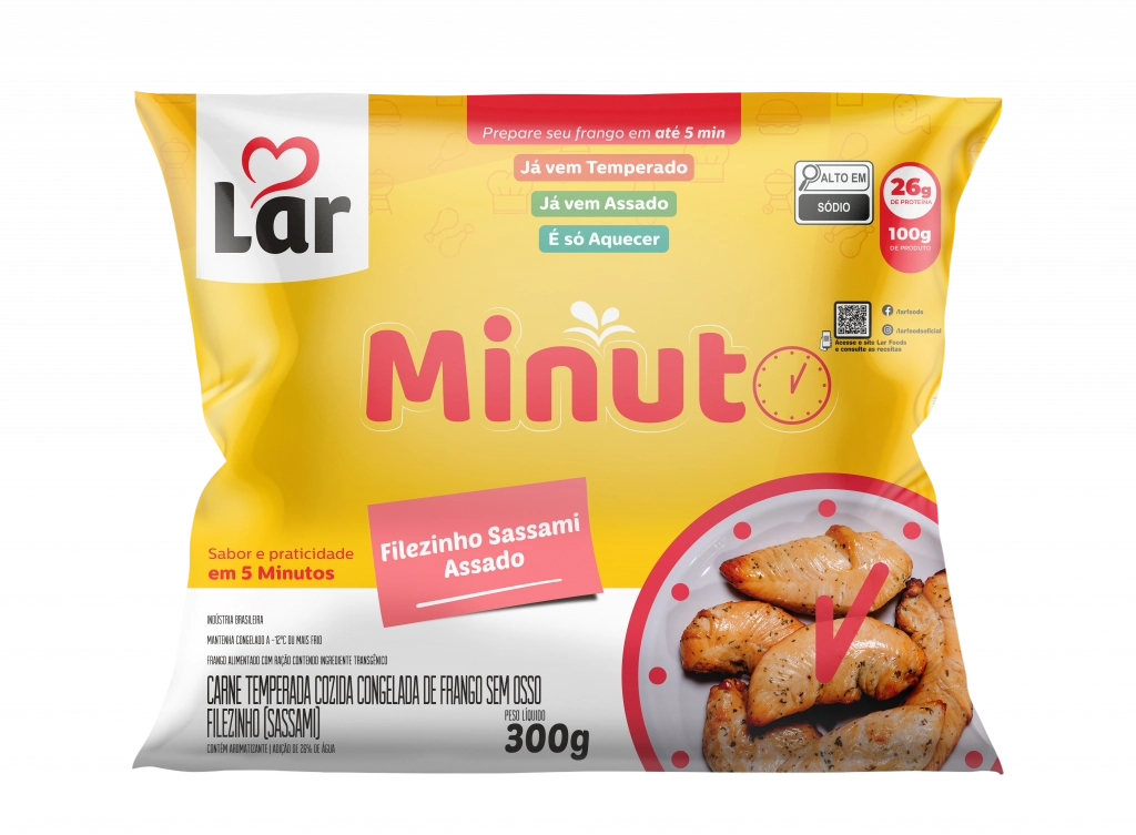 Acg Corte Fg Lar Minuto 300g Filezinho Sassami Assado Temp