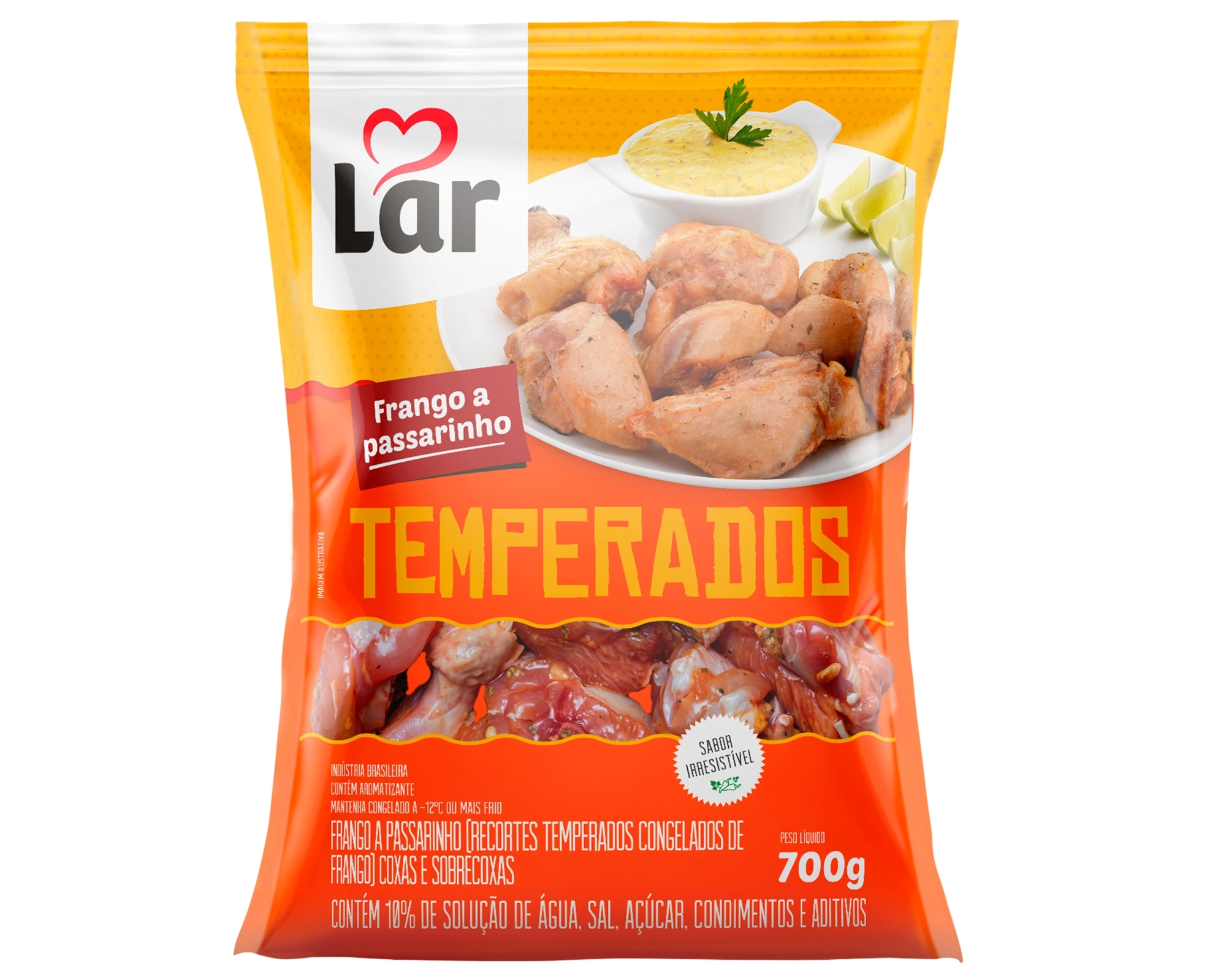 Frango Lar A Passarinho Temp Iqf 700g