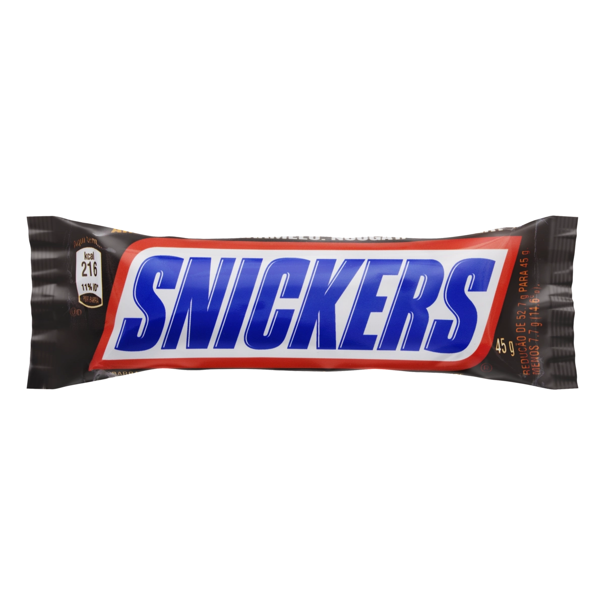 Chocolate Snickers Pacote 52,7g