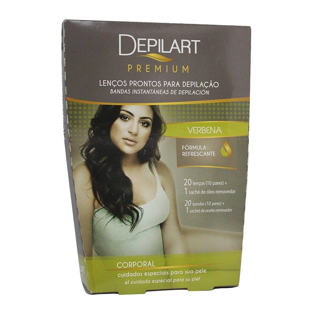 Folha Pronta Depilart Premium Corporal Verbena 1un