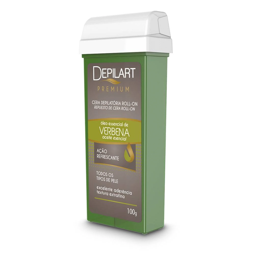 Cera Roll On Depilart Premium Verbena 100g