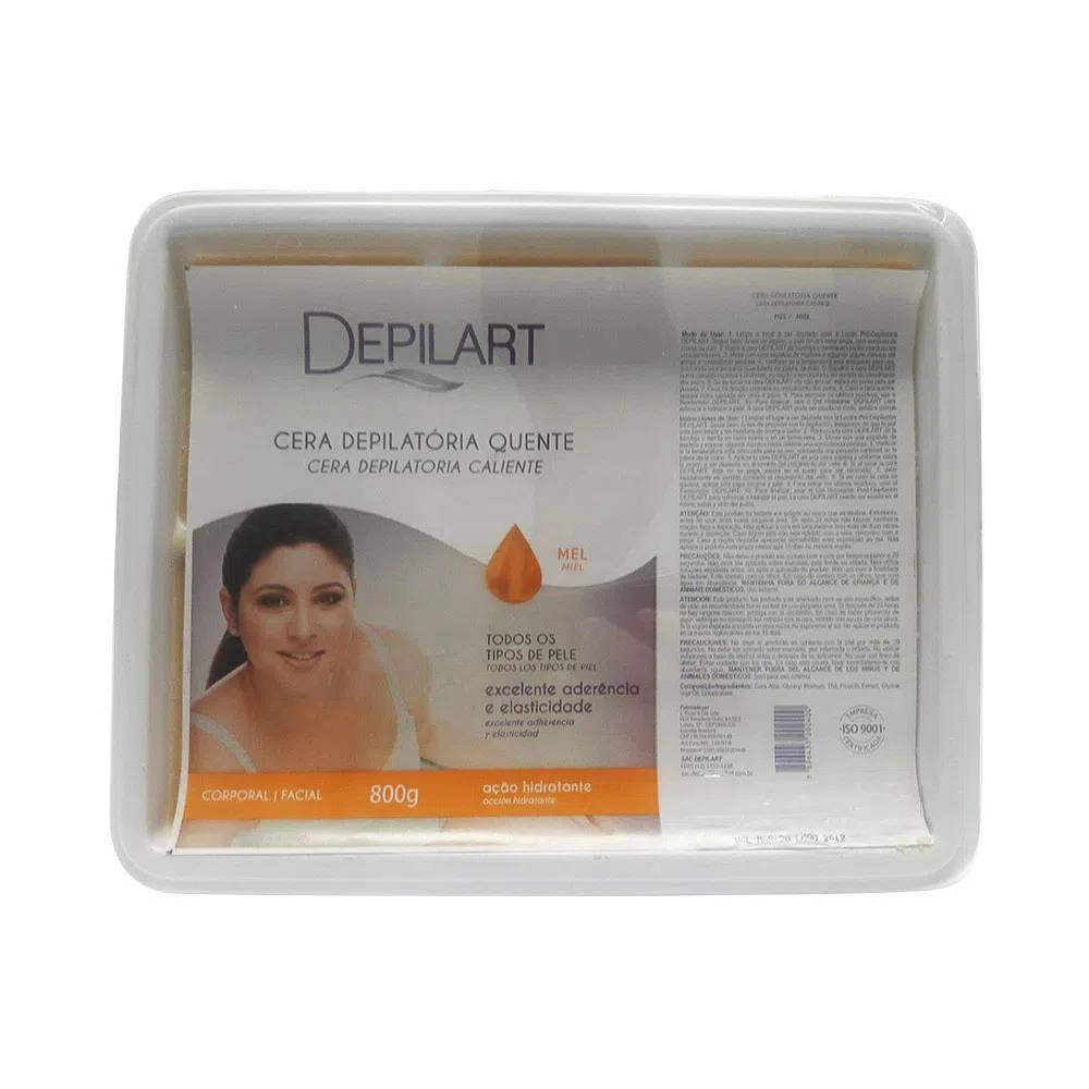 Cera Depilart Quente 800g Mel