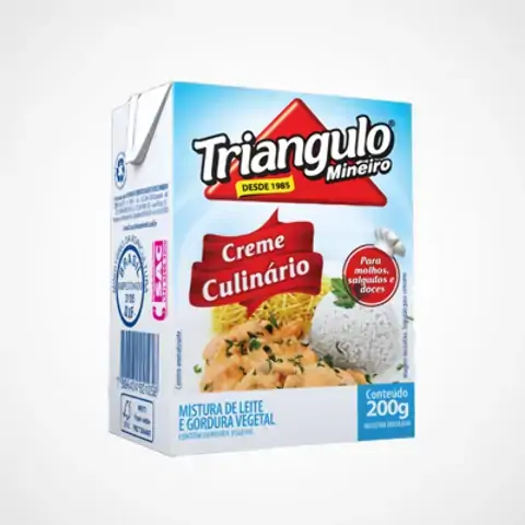 Creme Culinário Triangulo Mineiro Caixa 200g