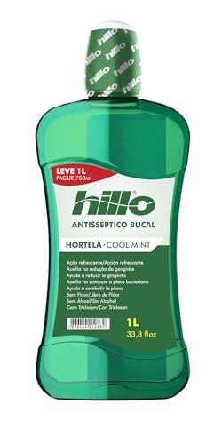 Antisseptico Bucal Hillo 1l Hortela