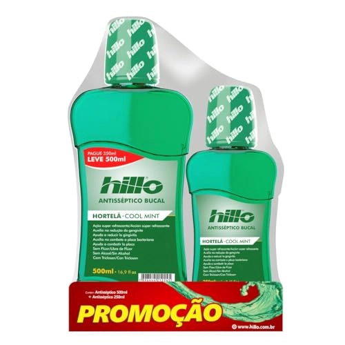 Pack Enx. Bucal Hillo Hortela 500ml 250m