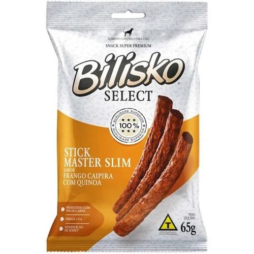 Palito Fino Bilisko Cao Frango 65g
