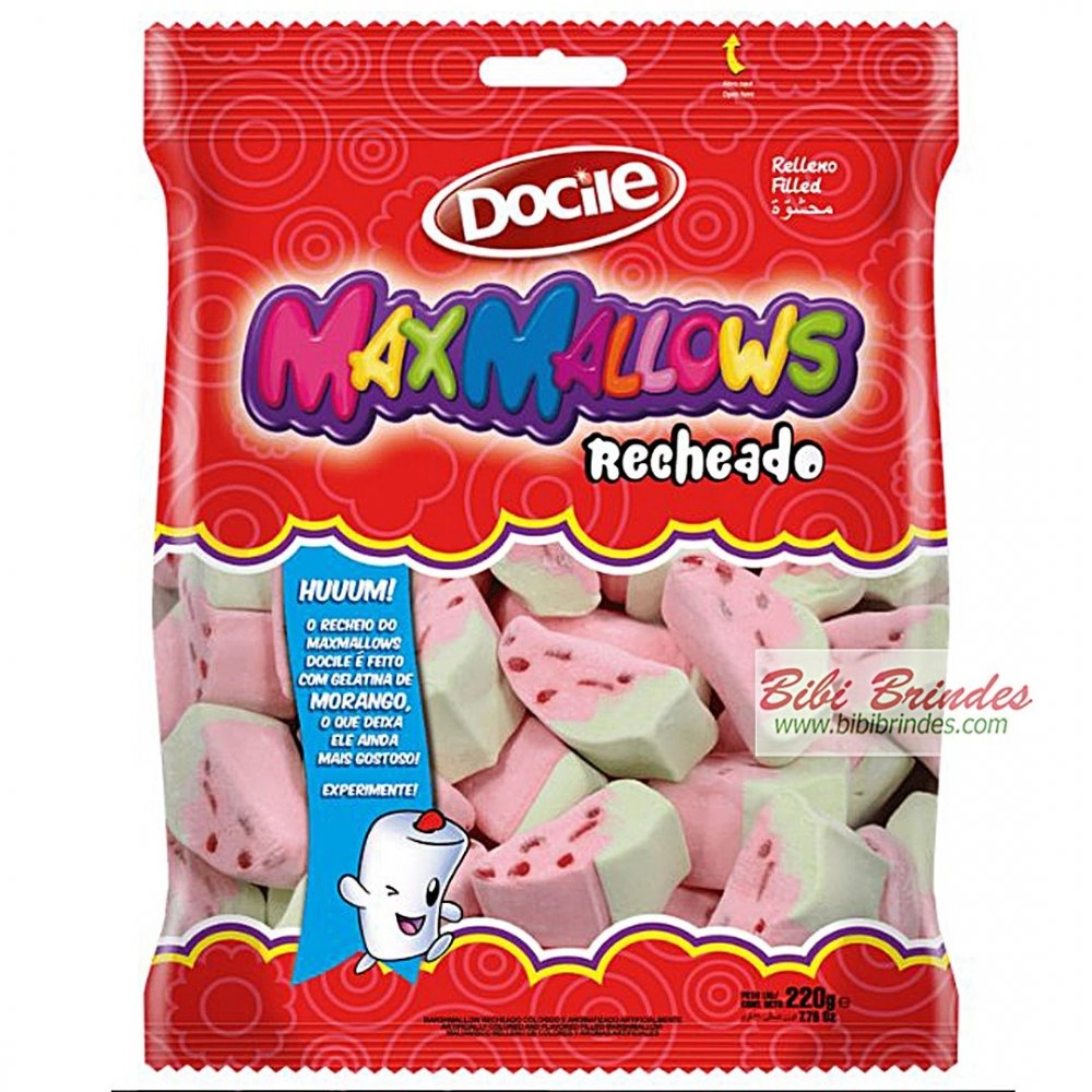 Maxmallows Recheado 220g