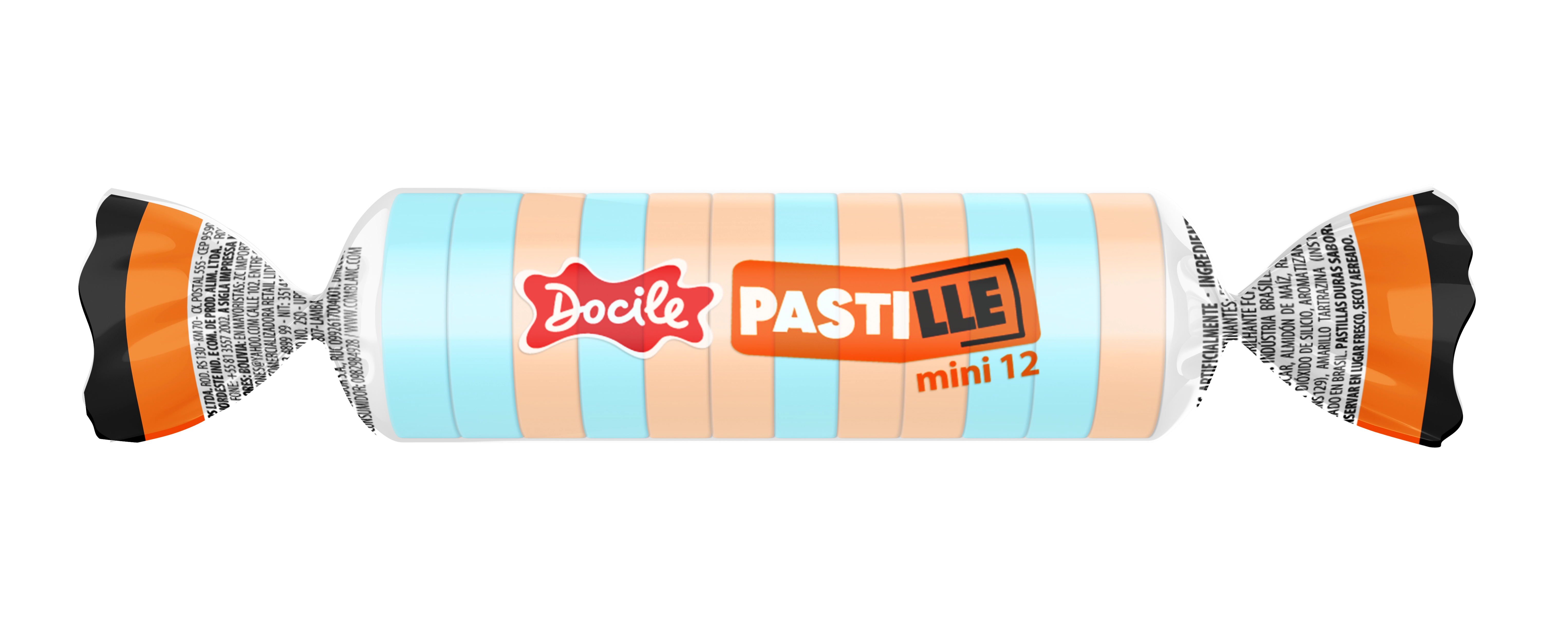 Pastilha Halloween Mini 12 290g Ref 81275 Docile