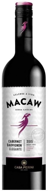 Vinho Macaw Cabernet Sauvignon Demi Sec