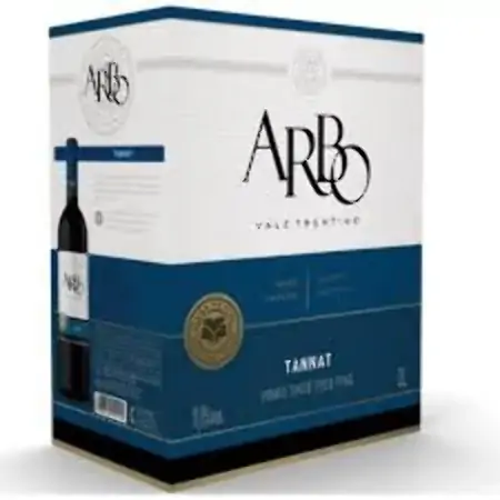 Vin Arbo Tinto Seco Tannat Cx 3l