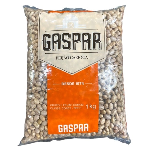 Feijao Carioca Gaspar 1kg