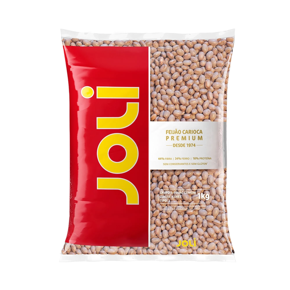 Feijao Joli 1kg Carioca