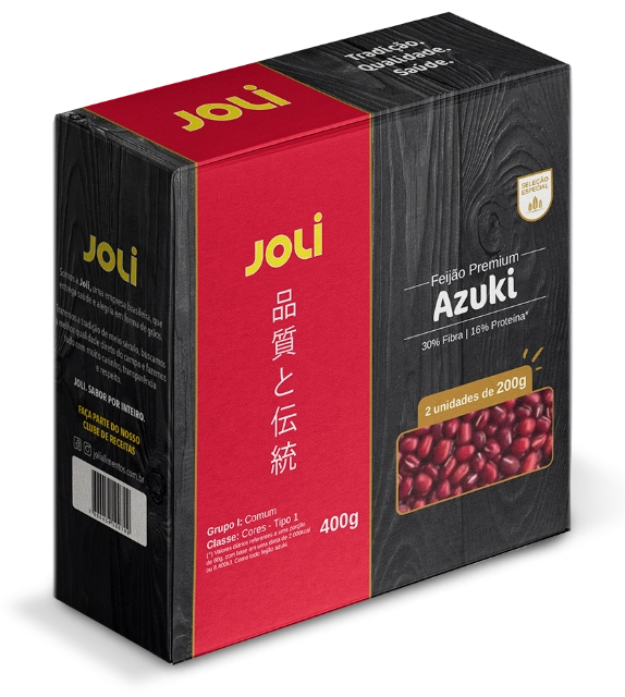 Feijao Premium Joli Azuki 400g