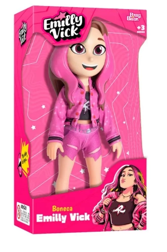 Boneca Emilly Vick Dos Rosa