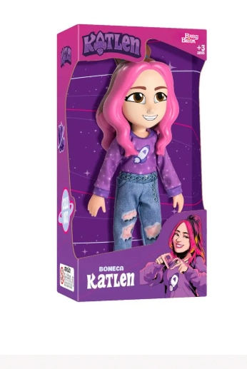 Boneca Katlen Dos Rosa