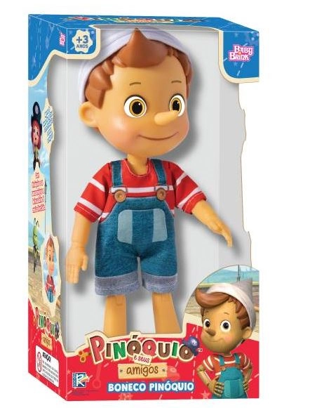 Boneco Pinoquio 32cm