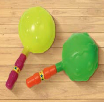 Chocalho Verde E Amarelo