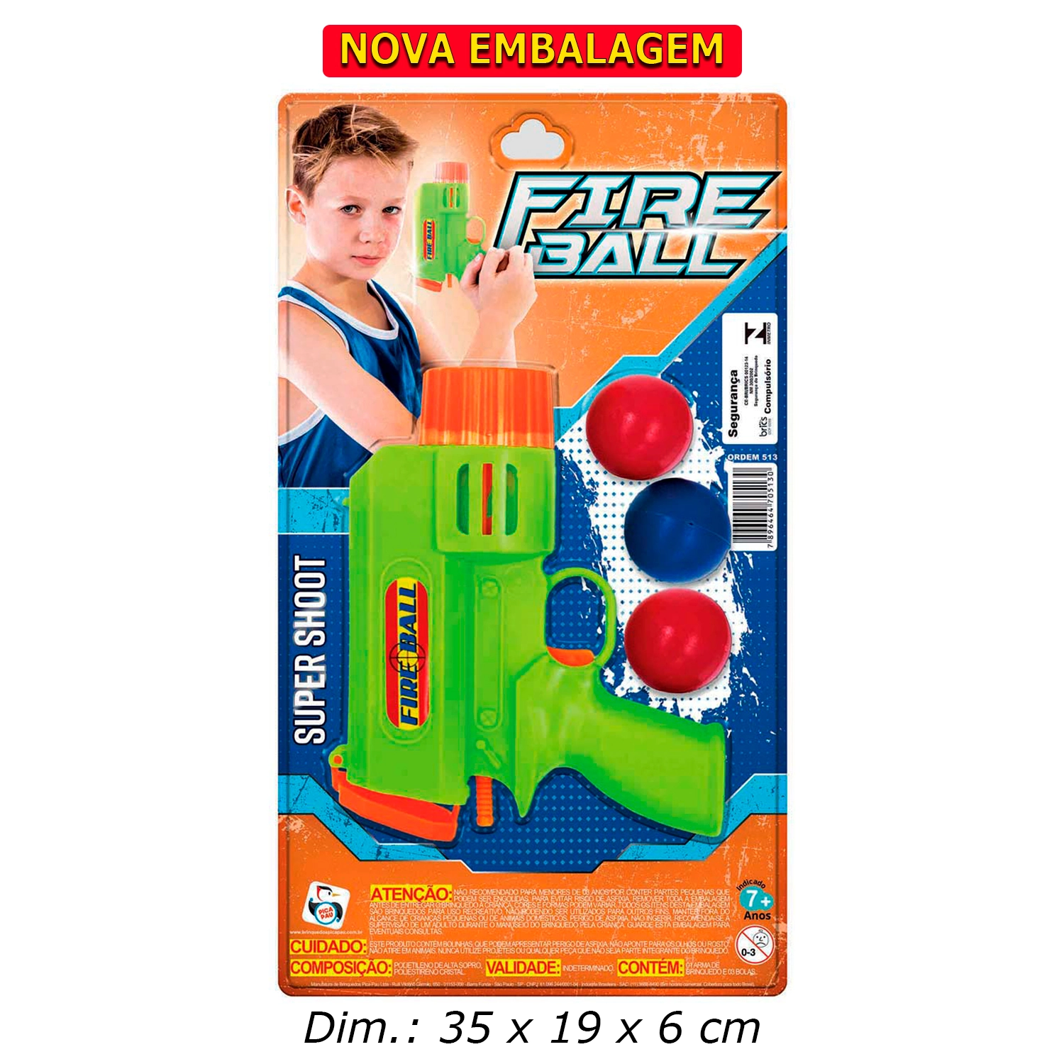 Fire Ball Pica Pau R513
