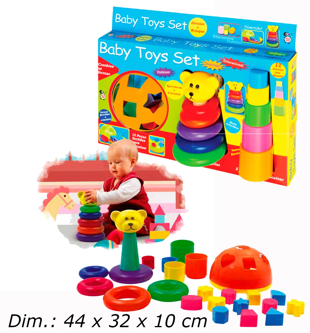 Brinquedo Baby Set Toys Pica Pau