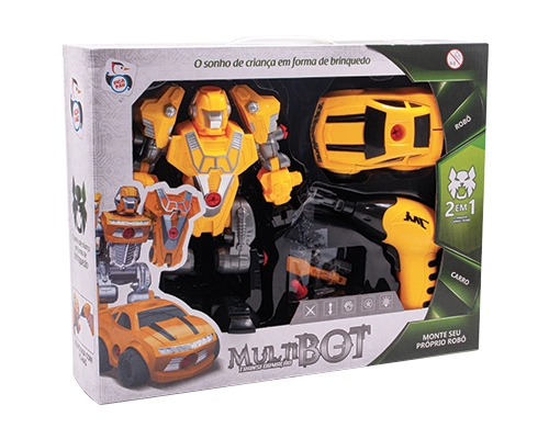 Multibot Car Transform C/ Funcao Pica Pau