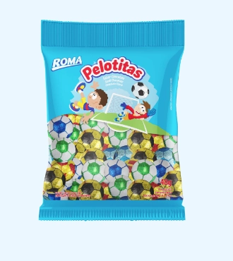 Bolinhas De Chocolate Roma 48g Ao Leite