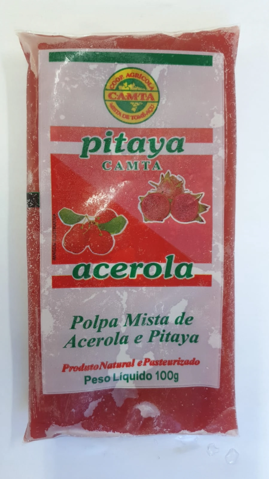 Polpa Camta 100g Acerola C/ Pitaya