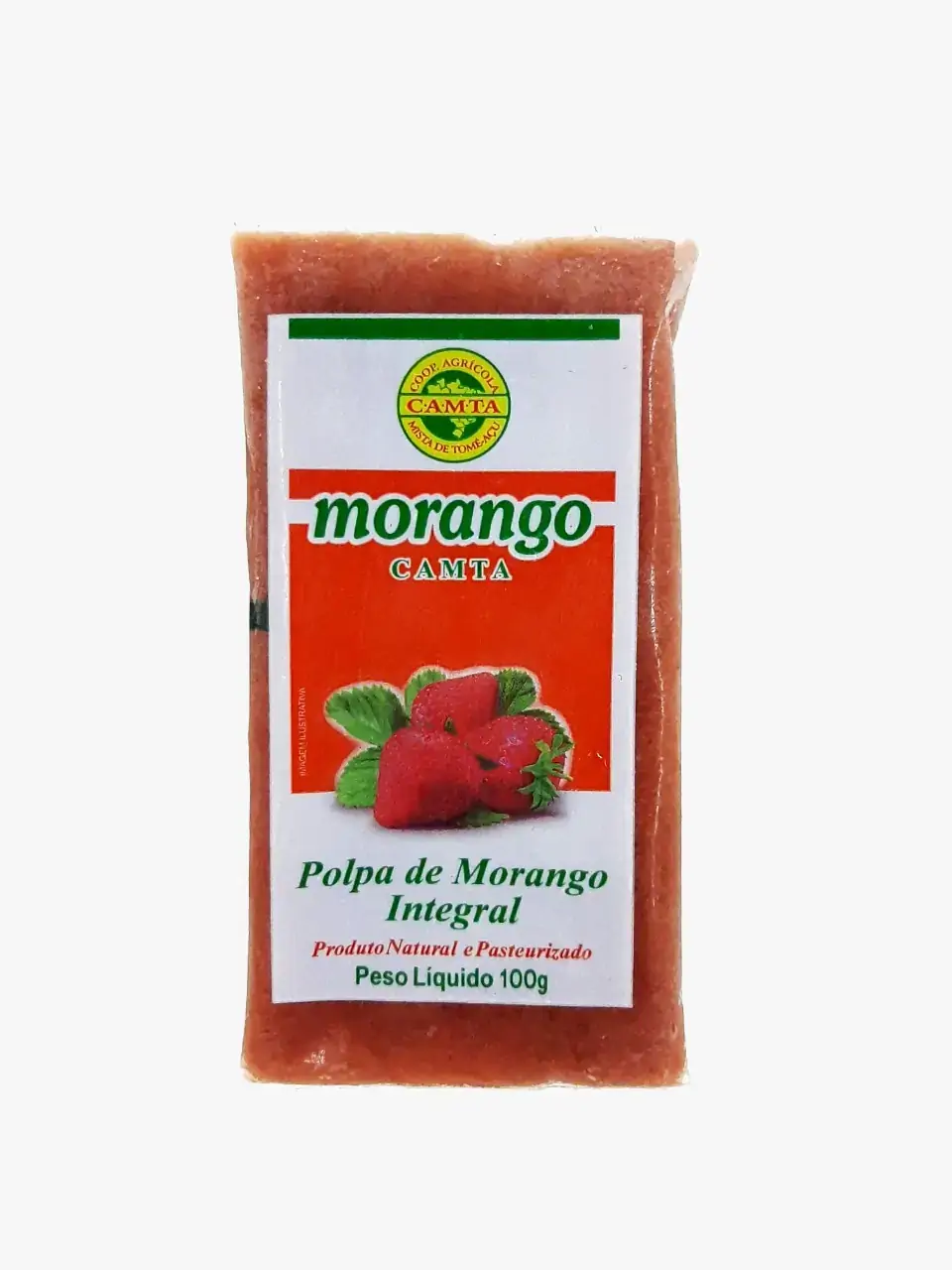 Polpa Camta 100g Morango