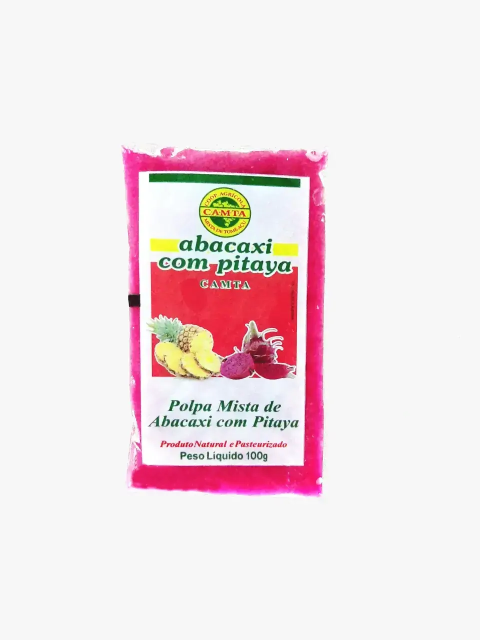 Polpa Camta 100g Abacaxi/pitaya