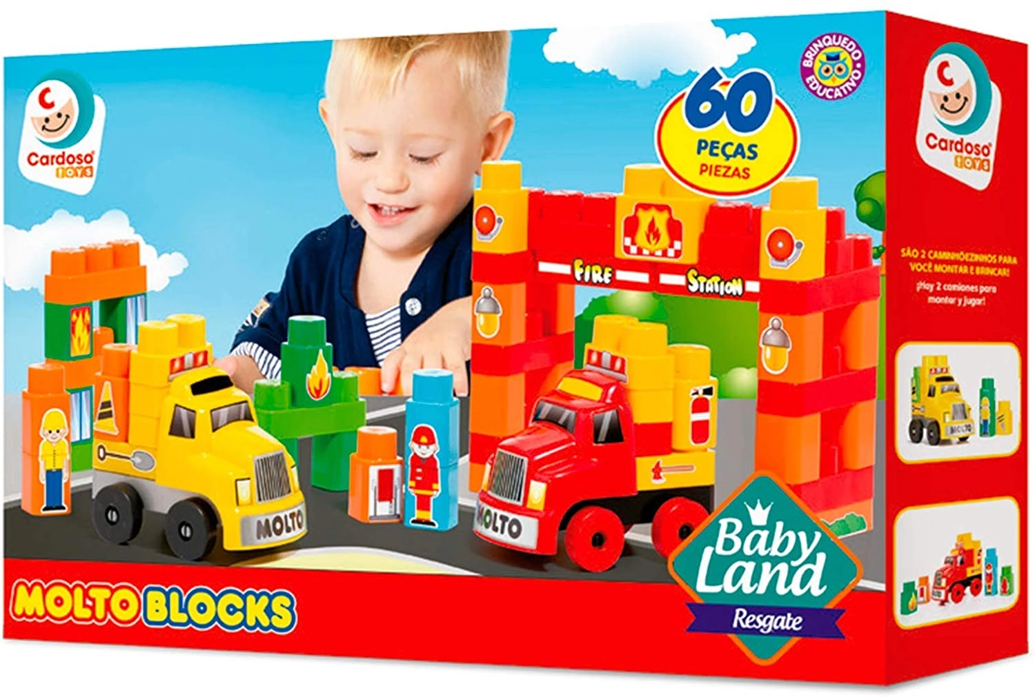 Brinq.cardoso Baby Land Resgate 60pcs