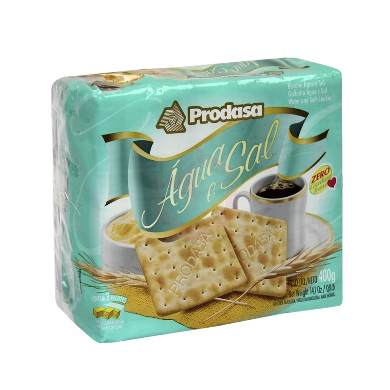 Biscoito Prodasa Agua E Sal