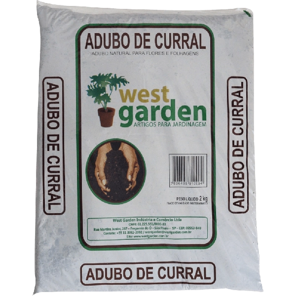 Adubo West Garden De Curral 2kg