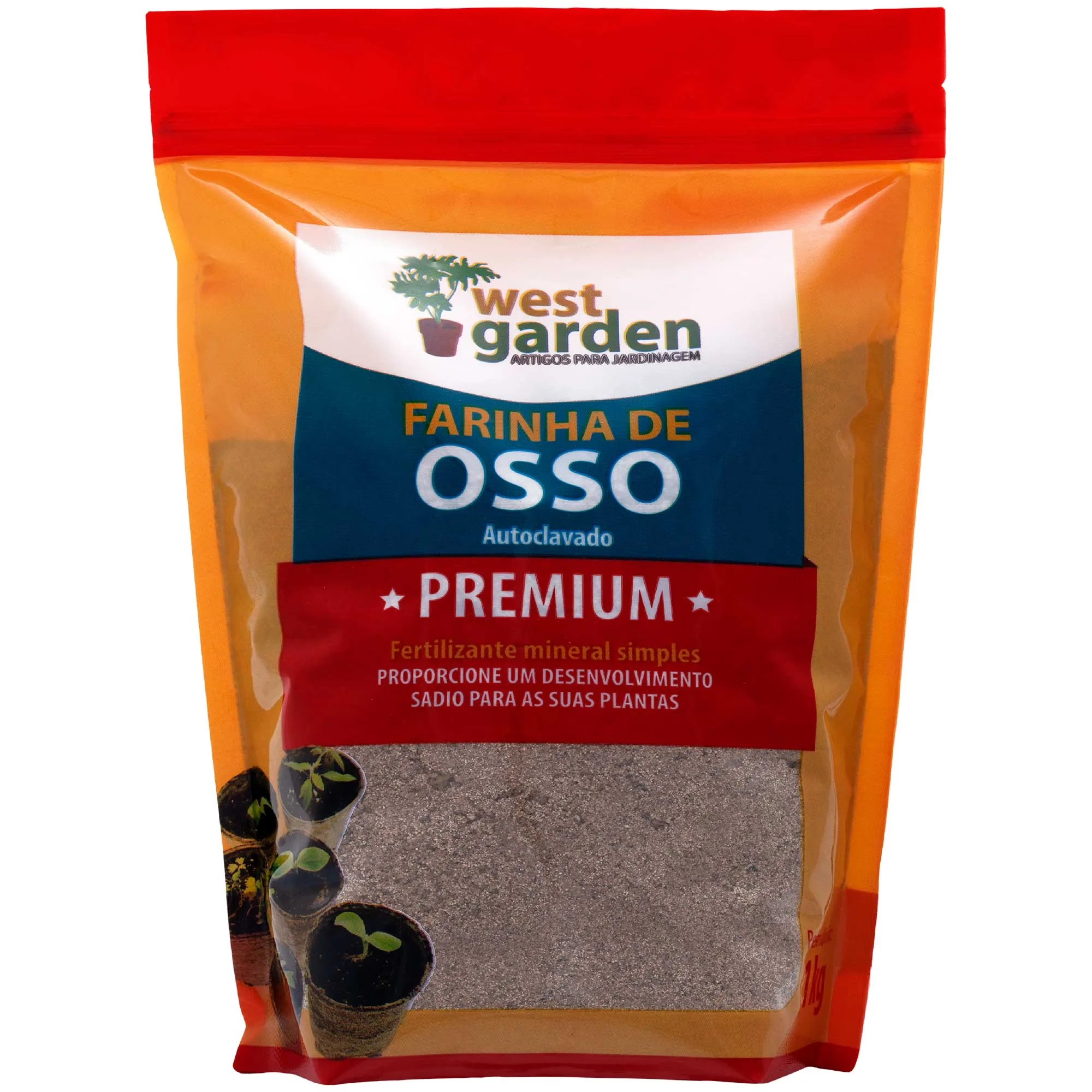 West Nutricao Farinha De Osso 1kg