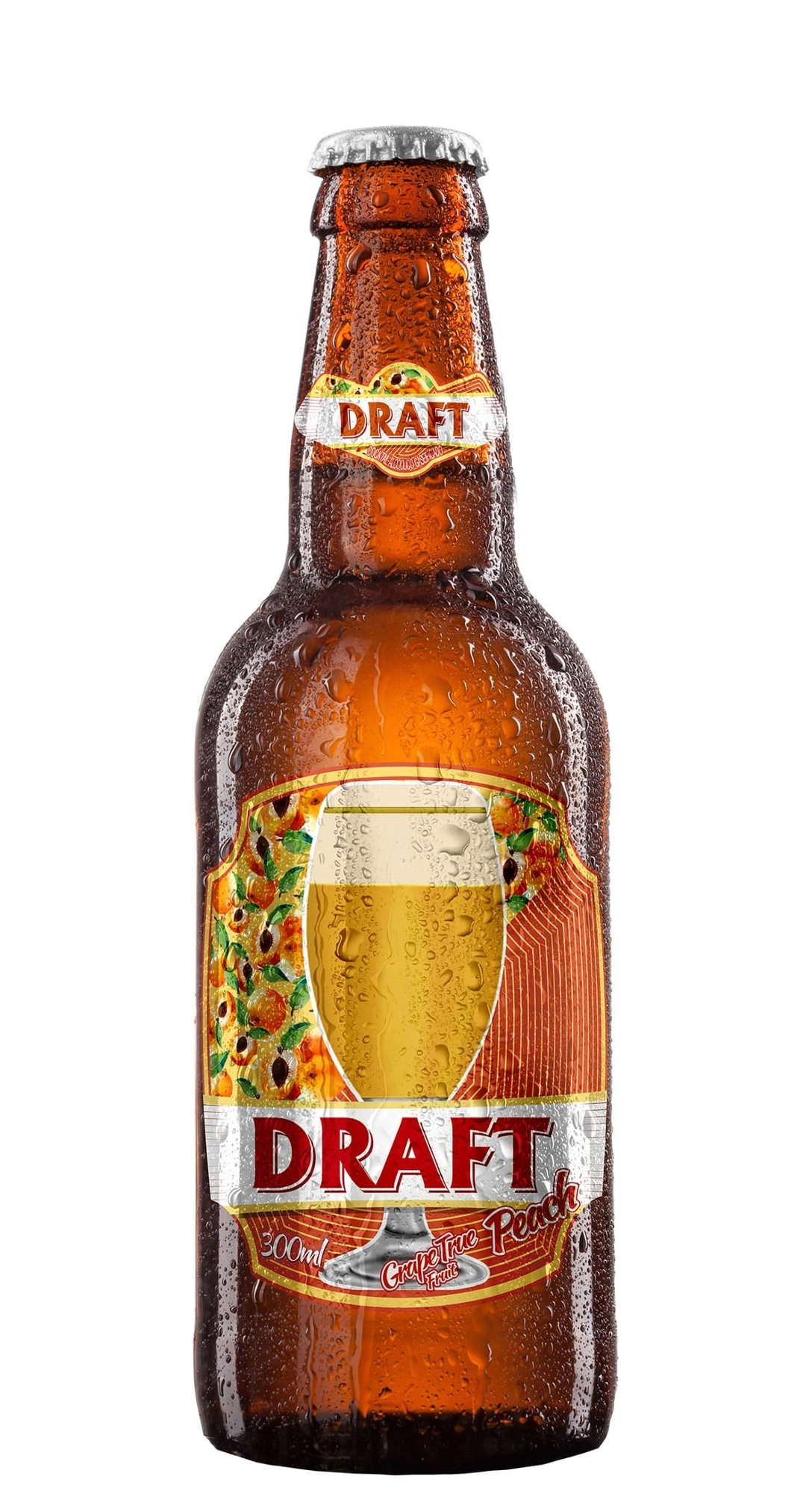 Chopp Draft Grape True Fruit Peach 300ml