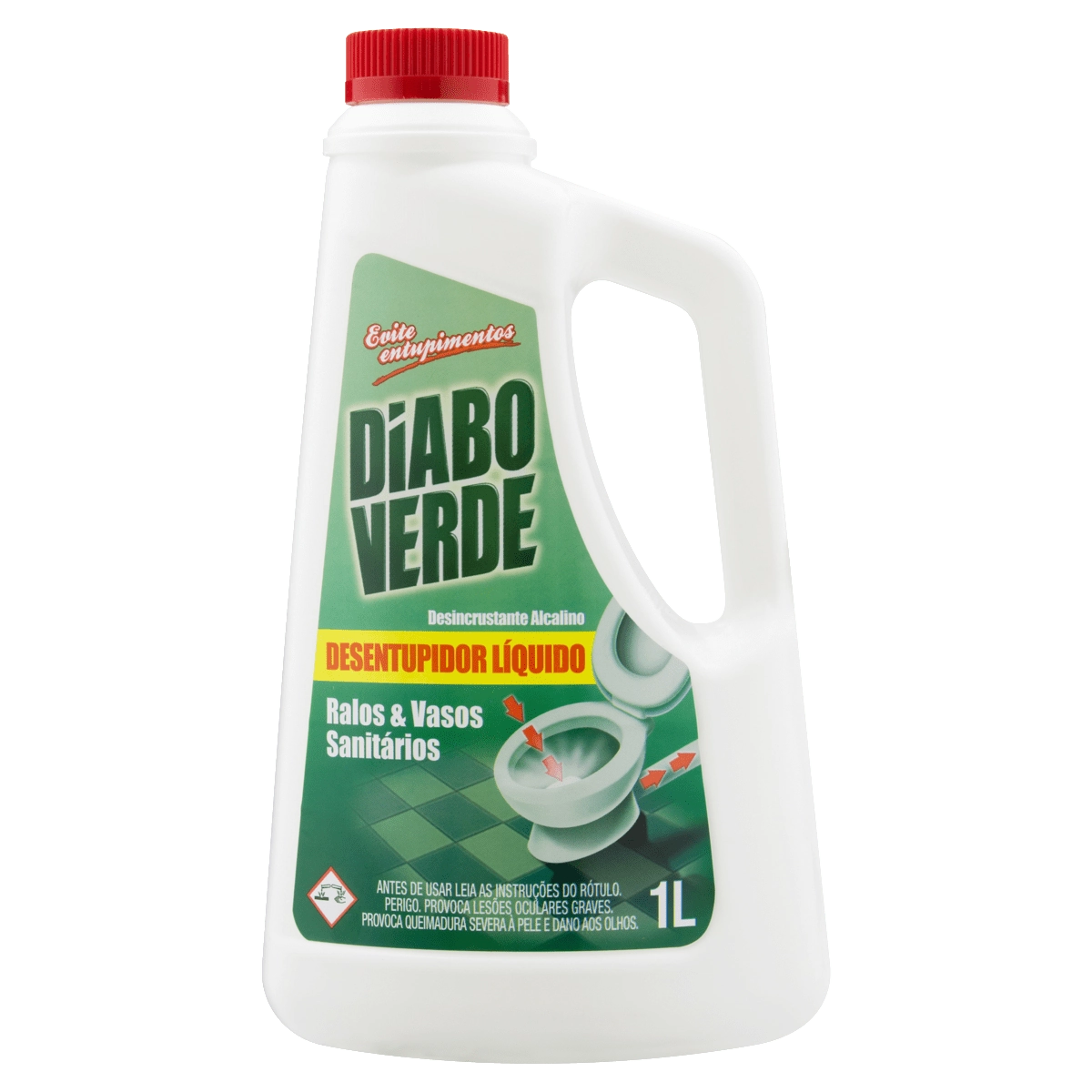 Desincrustante Alcalino Líquido Diabo Verde Frasco 1l