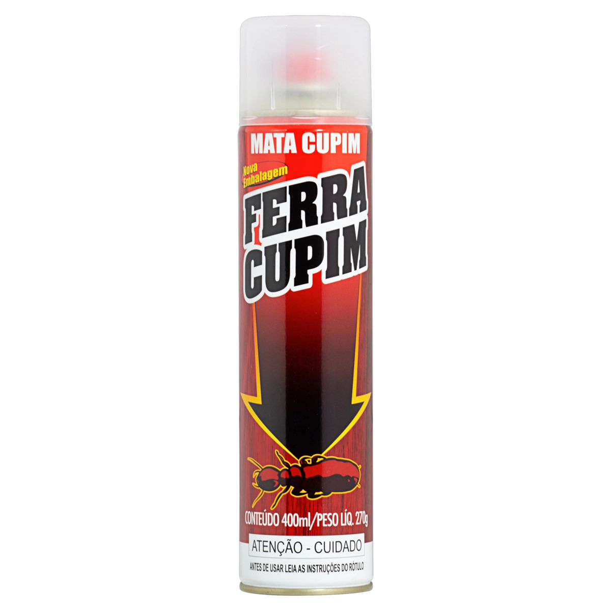 Inseticida Aerossol Ferra Cupim Frasco 400ml
