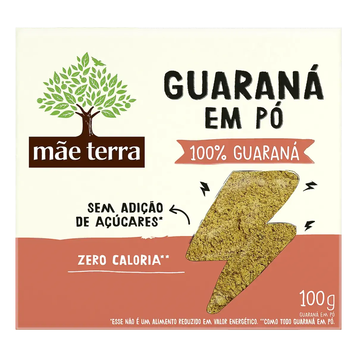 Guaraná Pó Mãe Terra Caixa 100g