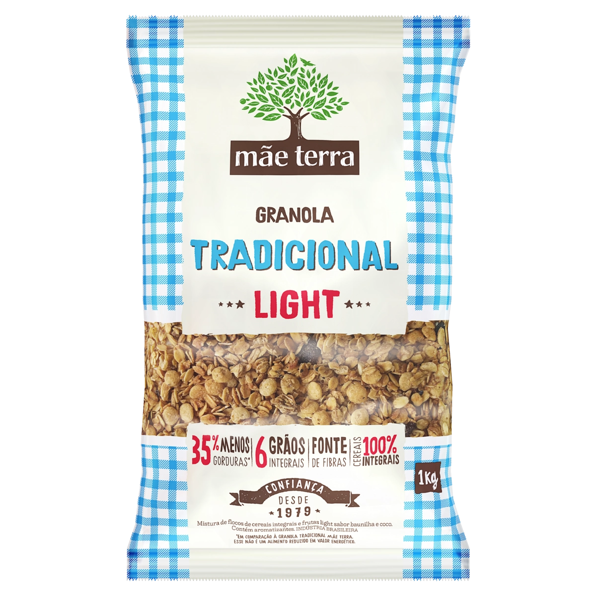 Granola Light Tradicional Mãe Terra Pacote 1kg