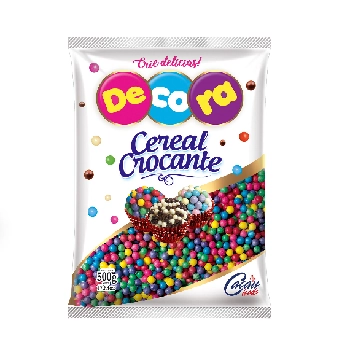 Mini Cereal Color Vb Decora 15030035 500g Cacau