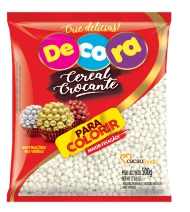 Mini Cereal Ball Crocante P/colorir 300g Cacau Foods
