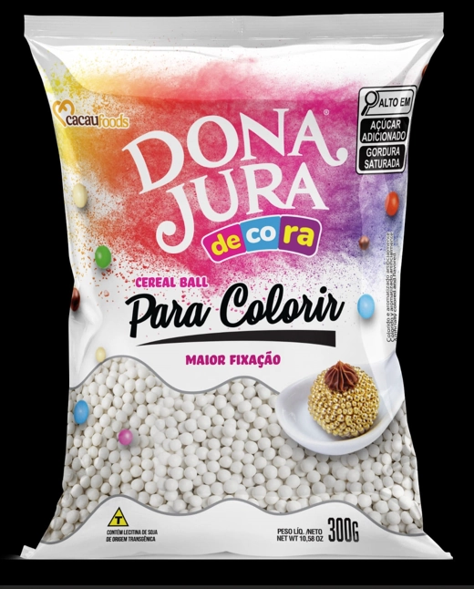 Micro Cereal Ball Croc P Colorir 300g