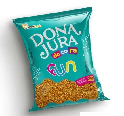 Confeito Decora Fun 50g Gold