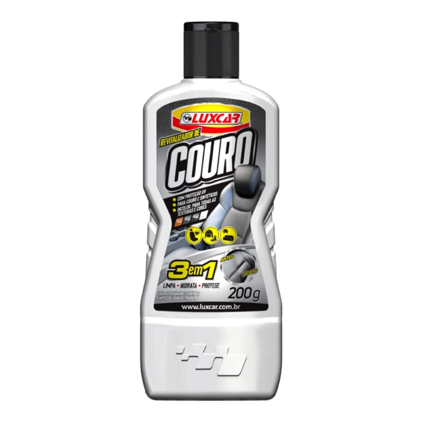 Revitalizador Para Couro Luxcar 4758 1 Peça Cinza
