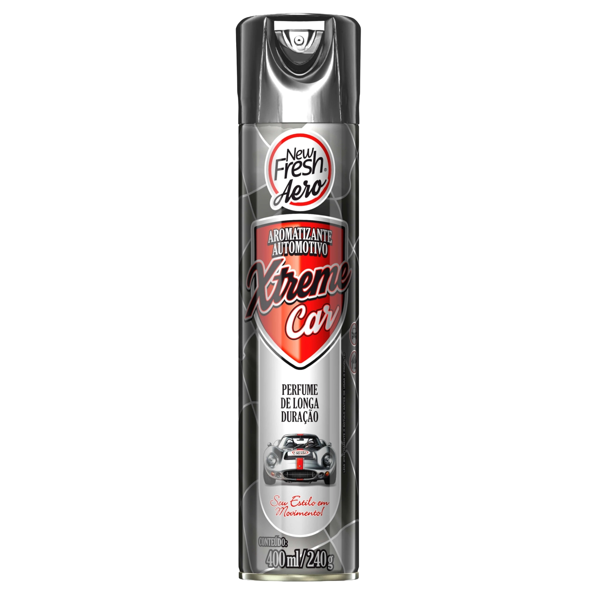 Odorizador P/carro New Fresh Aero Xtreme 200ml