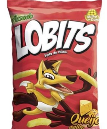 Salg De Milho Lobits Max Queijo 60g