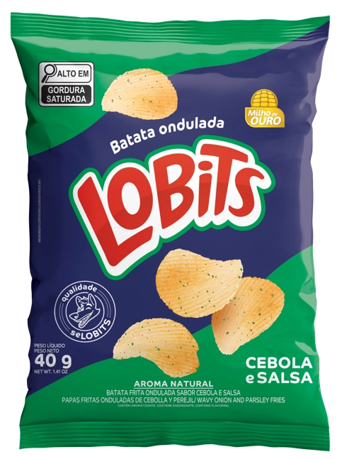 Batata Lobits 40g Cebola