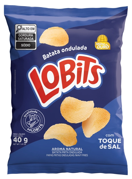 Batata Lobits Ondulada Original 40g