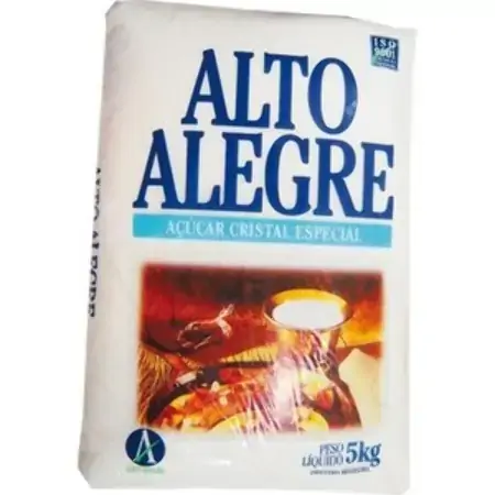 Açúcar Cristal Alto Alegre Pacote 5kg