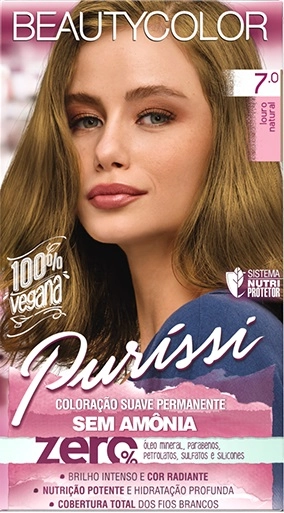 Tin. Creme Louro Natural Beauty Color 7,0