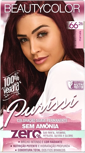 Beauty Color Kit Creme Coloracao Purissi 66.26 Marsala X 1